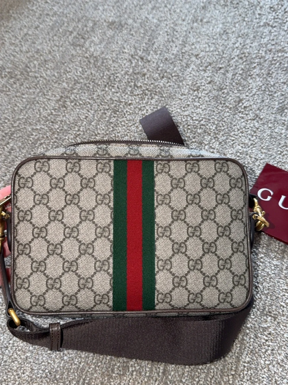 Gucci Ophidia Crossbody Bag – Like New / Full Set